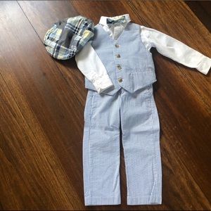 2x 🎉HP 🎉 Janie & Jack Seersucker Suit (3)